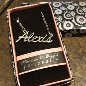 Personalized " Alexis " necklace